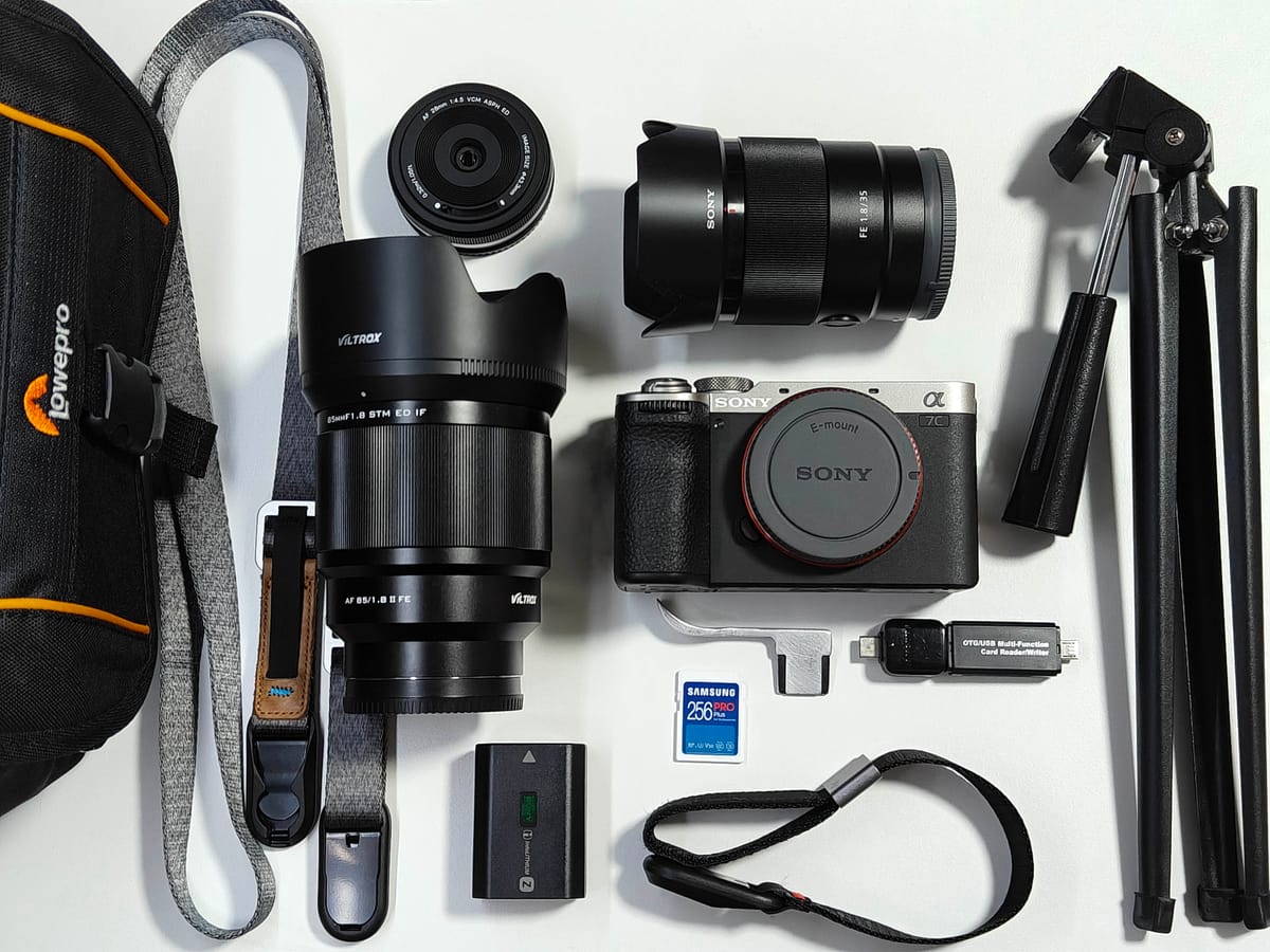 My current photography equipment